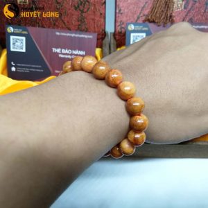 Vòng Tay Phong Thủy Huyết Long Vip 8ly