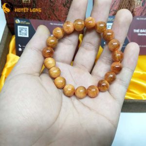 Vòng Tay Phong Thủy Huyết Long Vip 8ly