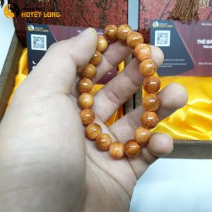Vòng Tay Phong Thủy Huyết Long Vip 8ly
