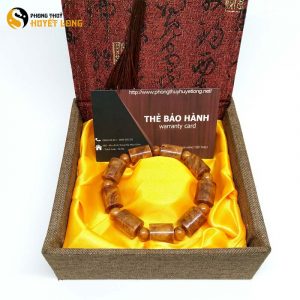 Vòng Tay Huyết Long Nu Đốt Trúc 12 Ly