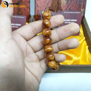 Vòng Tay Huyết Long Nu 12 Ly