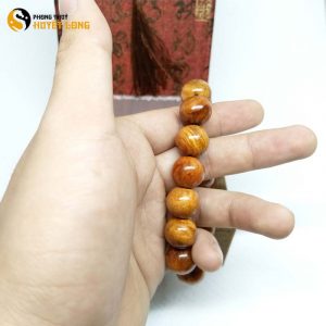 Vòng Tay Phong Thủy Huyết Long Nu 14 Ly