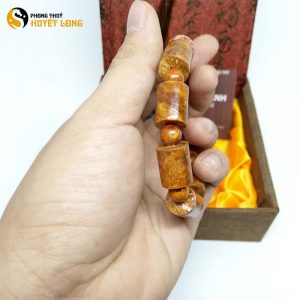 Vòng Tay Huyết Long Nu Đốt Trúc 12 Ly