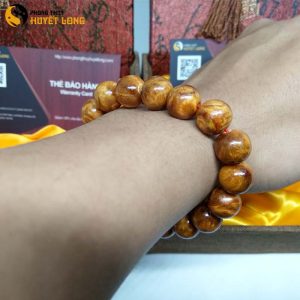 Vòng Tay Huyết Long Nu 12 Ly