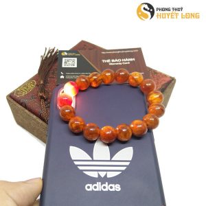 vòng tay gỗ huyết long vip thấu quang 100%