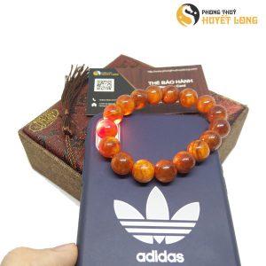 vòng tay gỗ huyết long vip thấu quang 100%