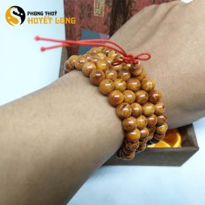 Chuỗi Huyết Long Nu 108 Hạt 8 Ly