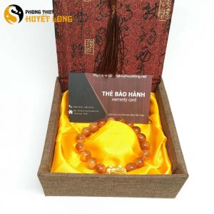 Vòng Tay Huyết Long Vip 10Ly Mix Tỳ Hưu Bạc Xi Vàng