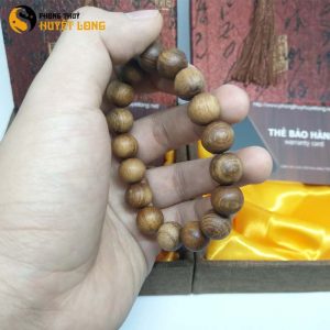 Vòng Tay Gỗ Ngọc Am 12 Ly (Size Nam)