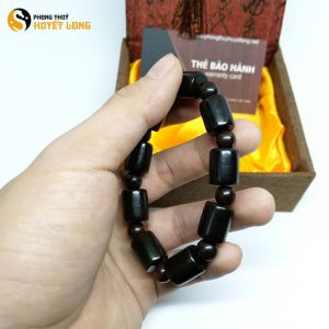 Vòng Tay Mun Sừng Đốt Trúc 12Ly