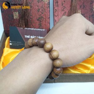 Vòng Tay Gỗ Ngọc Am 12 Ly (Size Nam)