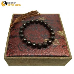 Vòng Tay Gỗ Tử Đàn Tiểu Điệp Sao Ấn Độ 10Ly