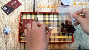 Hướng dẫn xâu chuỗi hạt vòng tay giấu nút chắc chắn