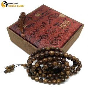 Chuỗi 108 Hạt Trầm Sánh Chìm 8 Ly Cao Cấp