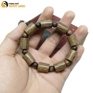 Vòng Tay Trầm Sánh Chìm Trúc 12 Ly Cao Cấp (Size Nam)