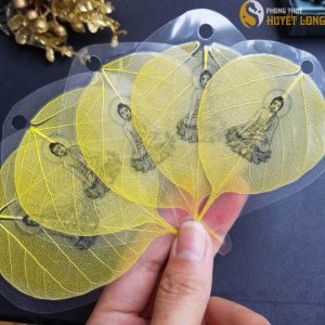 Lá bồ đề tâm phật tài lộc