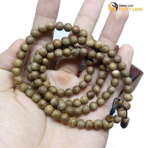 Chuỗi 108 hạt trầm tốc đế dầu quảng nam thiên nhiên