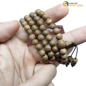 Chuỗi 108 hạt trầm tốc đế dầu quảng nam thiên nhiên