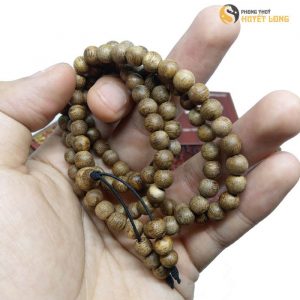 Chuỗi 108 hạt trầm tốc đế dầu quảng nam thiên nhiên