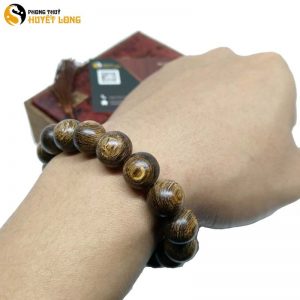 Vòng Tay Trầm Sánh Chìm 12Ly Cao Cấp Hạt Tròn