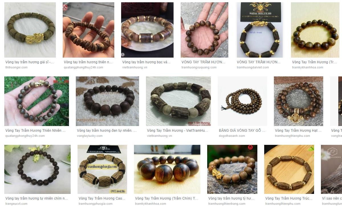 Chuỗi Trầm Hương Tốc Rừng 108 Hạt Tự Nhiên Chuỗi Trầm Hương Tốc Rừng 108 Hạt Tự Nhiên