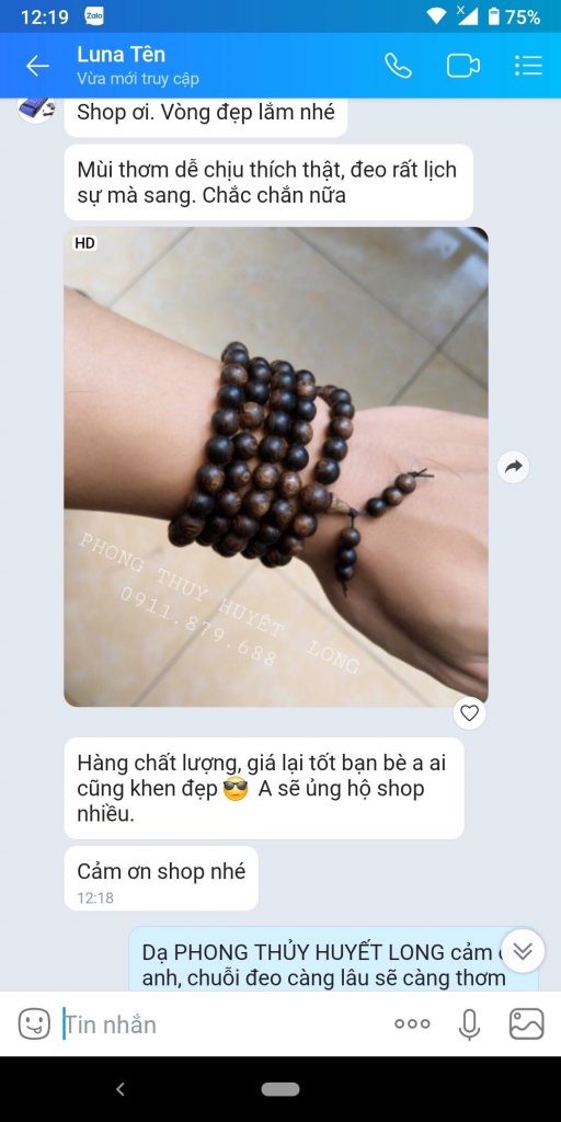 Chuỗi 108 Hạt Trầm Sánh Chìm 8 Ly Cao Cấp