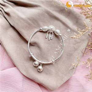 Lắc tay bạc nữ, vòng tay bạc nữ kiểu hàn quốc dream catcher