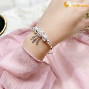Lắc tay bạc nữ, vòng tay bạc nữ kiểu hàn quốc dream catcher