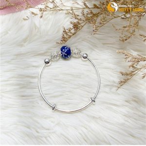 3Lắc tay, vòng tay bạc nữ kiểu hàn quốc