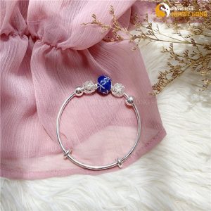 Lắc tay, vòng tay bạc nữ kiểu hàn quốc