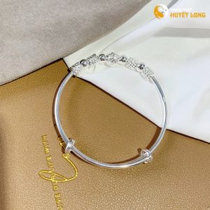 1lắc bạc, vòng tay bạc nữ mẫu hot hàn quốc