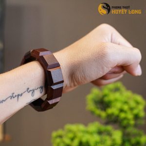 Vòng Tay Gỗ Bách Xanh Chìm Nước Dạng Lách Đồng Hồ, Lắc Tay Gỗ Tự Nhiên Thơm Ngọt Vĩnh Viễn, Phong Thủy, Bình An