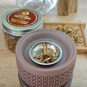 Dăm Trầm Hương Kỳ Hải Nam Cao Cấp, Dăm Kỳ Hải Nam Sạch Tự Nhiên Xông Nhà, Tẩy Uế, Thơm Ngọt, An Toàn Sức Khỏe, Hộp 80g