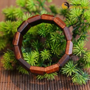 Vòng Tay Gỗ Bách Xanh Chìm Nước Dạng Lách Đồng Hồ, Lắc Tay Gỗ Tự Nhiên Thơm Ngọt Vĩnh Viễn, Phong Thủy, Bình An