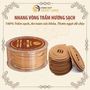 Nhang vòng, trang khoanh trầm hương tự nhiên cao cấp